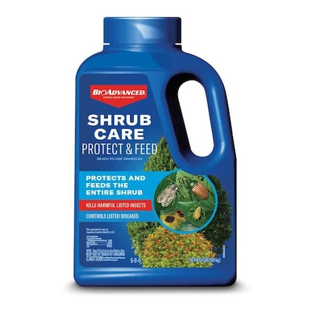 Bayer BioAdvanced Shrub Care Granules Protect & Feed 4 lb 801000A